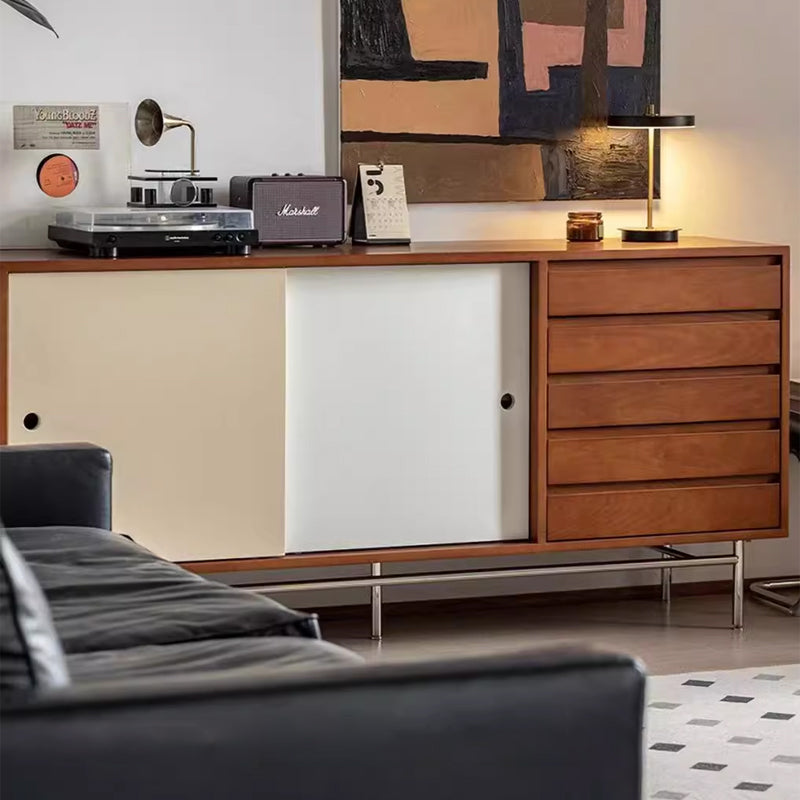 Casaconer | 収納棚・おしゃれ・北欧・キャビネット・木製・扉付き・大容量