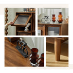 Casaconer | 収納棚・おしゃれ・北欧・キャビネット・木製・扉付き・大容量・食器収納