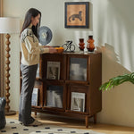 Casaconer | 収納棚・おしゃれ・北欧・キャビネット・木製・扉付き・大容量・食器収納