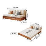 Casaconer | ソファーベッド・北欧・モダン・おしゃれ・リビングソファー・ダイニングソファー・3人掛け