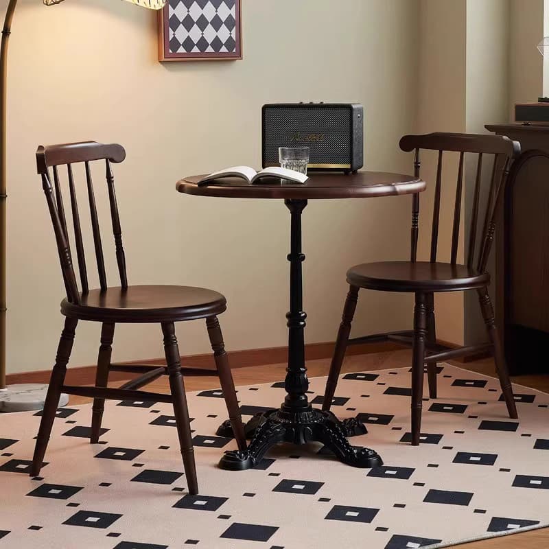 Casaconer | ダイニングチェア・2脚セット・4脚セット・ヴィンテージ・チェア・ダイニングチェアー・ダイニング・チェアー・椅子・いす・イス・食卓椅子・スチール・リビングチェア・木製椅子・木製チェア・食卓椅子・北欧・おしゃれ