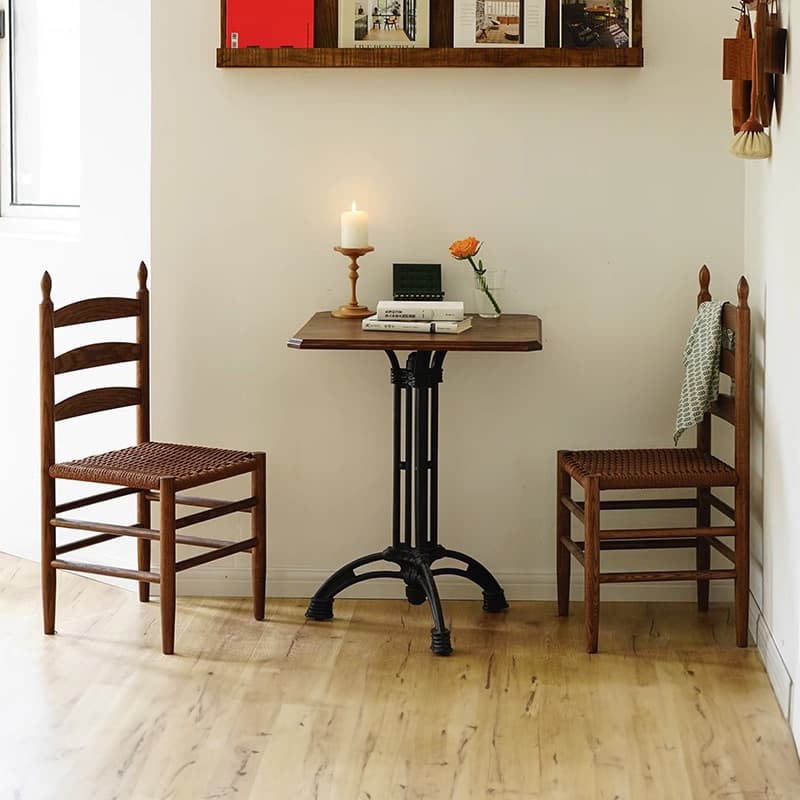 Casaconer | ダイニングチェア・2脚セット・4脚セット・ヴィンテージ・チェア・ダイニングチェアー・ダイニング・チェアー・椅子・いす・イス・食卓椅子・スチール・リビングチェア・木製椅子・木製チェア・食卓椅子・北欧・おしゃれ