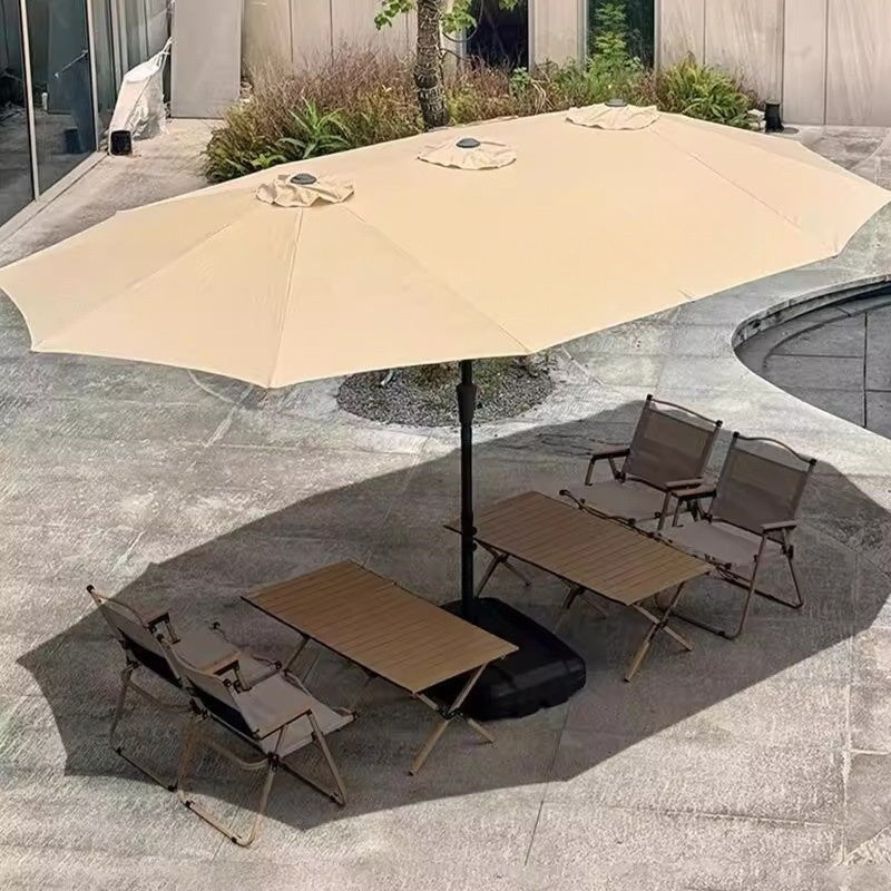 Casaconer | ガーデンパラソル・手動開閉タイプ・日よけ・雨よけ対応・アウトドア