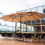 Casaconer | ガーデンパラソル・手動開閉タイプ・日よけ・雨よけ対応・アウトドア