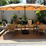 Casaconer | ガーデンパラソル・手動開閉タイプ・日よけ・雨よけ対応・アウトドア