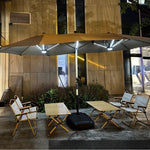 Casaconer | ガーデンパラソル・手動開閉タイプ・日よけ・雨よけ対応・アウトドア