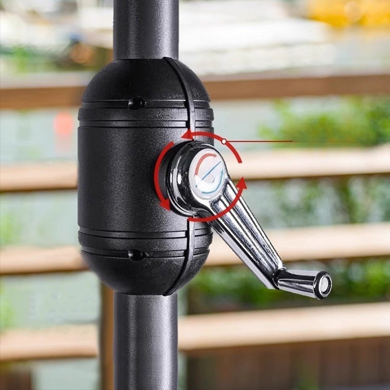 Casaconer | ガーデンパラソル・手動開閉タイプ・日よけ・雨よけ対応・アウトドア