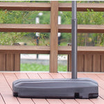 Casaconer | ガーデンパラソル・手動開閉タイプ・日よけ・雨よけ対応・アウトドア