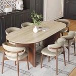 ダイニングテーブル セラミック 140 160 180 6人 おしゃれ 4人掛け 丸 丸テーブル 楕円形 セラミックテーブル テーブル食卓テーブル 耐熱 食事テーブル リビングテーブル 4人用 高級感 新生活 北欧