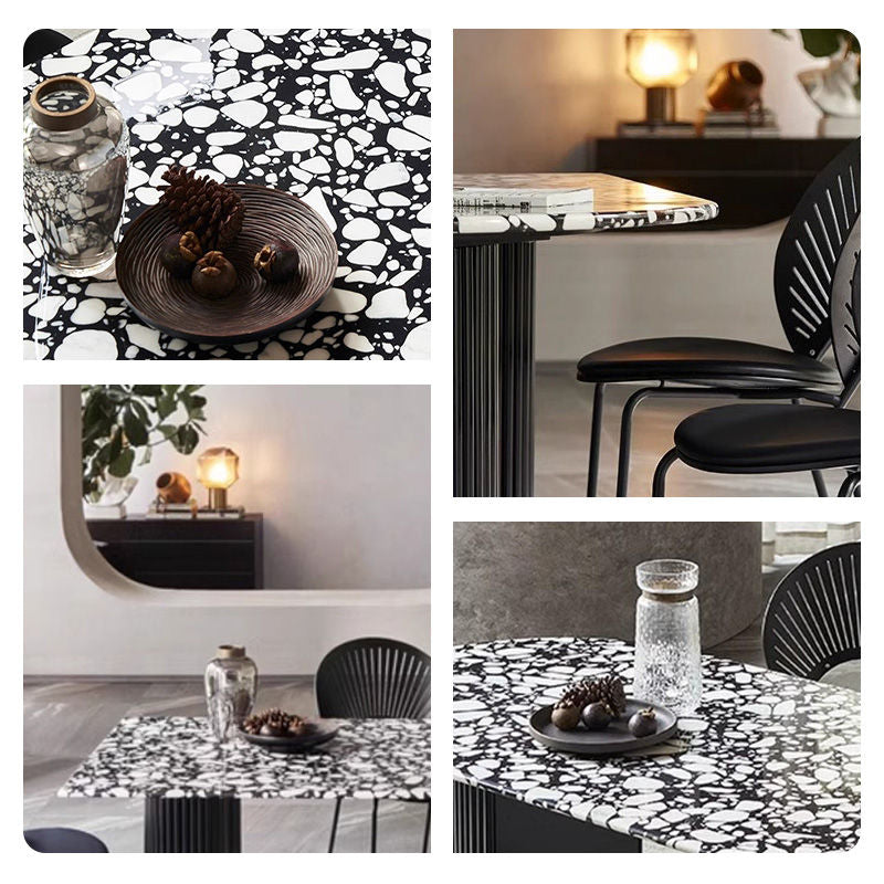 Casaconer | ダイニングテーブル・4人掛け・6人掛け・テラゾー・天板・食事テーブル・テーブル・耐高温・お手入れ簡単・耐摩耗