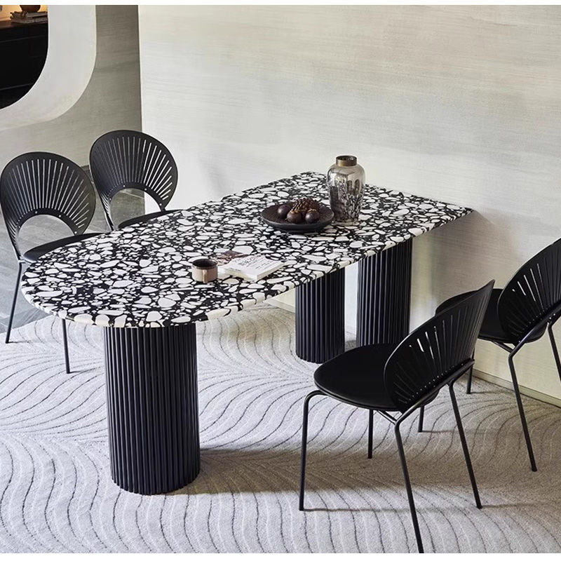 Casaconer | ダイニングテーブル・4人掛け・6人掛け・テラゾー・天板・食事テーブル・テーブル・耐高温・お手入れ簡単・耐摩耗