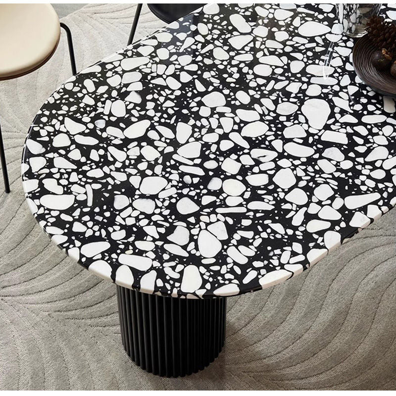 Casaconer | ダイニングテーブル・4人掛け・6人掛け・テラゾー・天板・食事テーブル・テーブル・耐高温・お手入れ簡単・耐摩耗