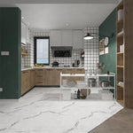 キッチンラック 幅80cm/100cm/120cm 3段 スチール製 収納ラック 完成品 落地式 多目的シェルフ キッチン収納 飾り棚 カウンター下収納 マットホワイト おしゃれ シンプル 北欧風