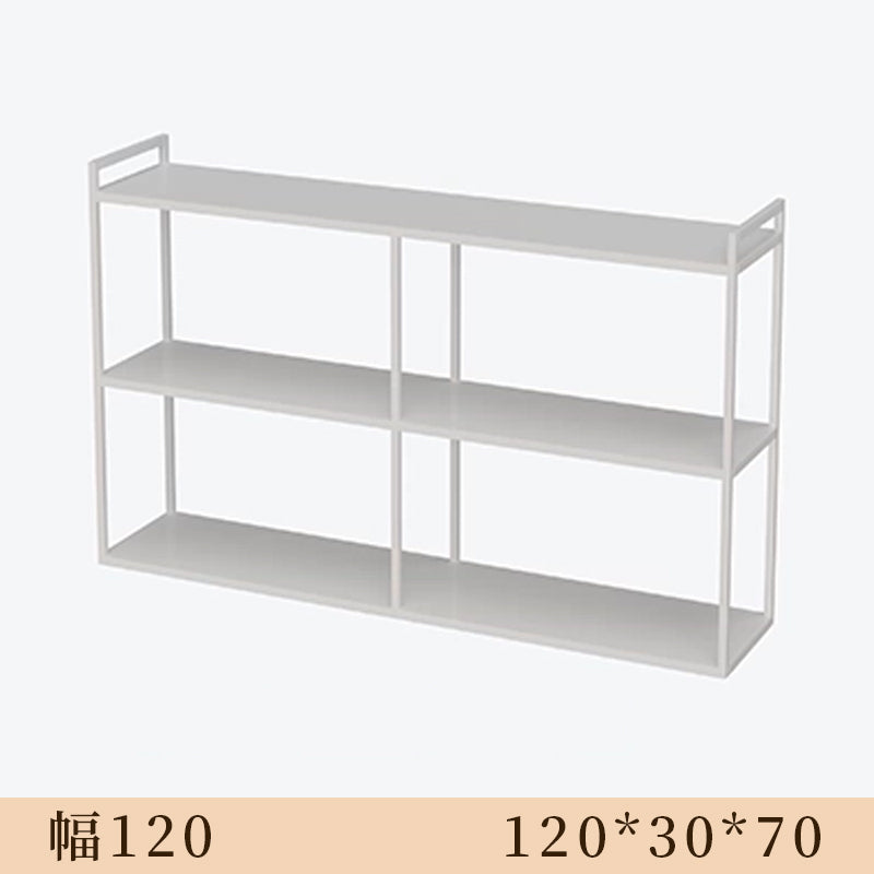 キッチンラック 幅80cm/100cm/120cm 3段 スチール製 収納ラック 完成品 落地式 多目的シェルフ キッチン収納 飾り棚 カウンター下収納 マットホワイト おしゃれ シンプル 北欧風
