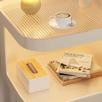 脚の取り付けが必要 金属製 ナイトテーブル スチール 幅35cm ガラス天板 ベッドサイドテーブル ソファ横テーブル 収納ラック サイドテーブル 白 ホワイト White 黒 ブラック Black 寝室向け シンプル モダン 省スペース 小型 家具