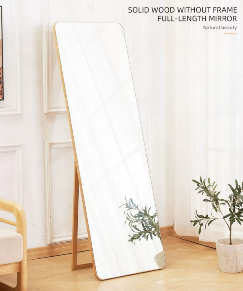 Casaconer | 全身鏡・木製・おしゃれ・韓国・かわいい・ナチュラル・玄関・リビング・子供部屋・一人暮らし