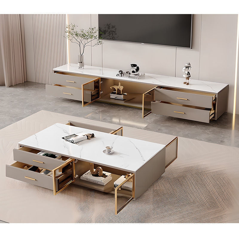 Casaconer | テレビ台・セラミック・おしゃれ・モダン・ローボード・ほぼ完成品・テレビボード・セラミック天板