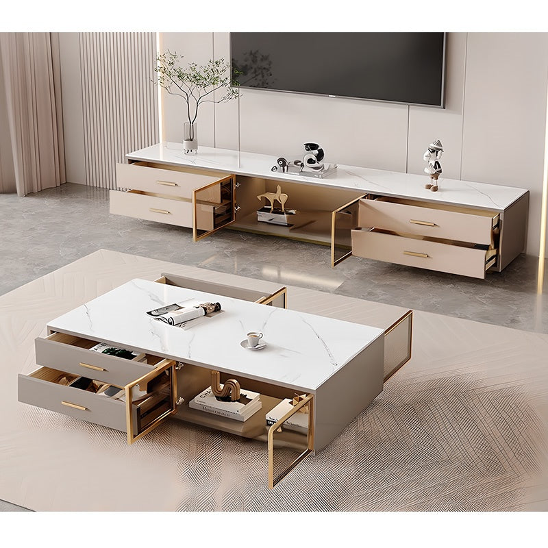 Casaconer | テレビ台・セラミック・おしゃれ・モダン・ローボード・ほぼ完成品・テレビボード・セラミック天板