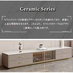 Casaconer | テレビ台・セラミック・おしゃれ・モダン・ローボード・ほぼ完成品・テレビボード・セラミック天板