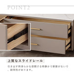 Casaconer | テレビ台・セラミック・おしゃれ・モダン・ローボード・ほぼ完成品・テレビボード・セラミック天板