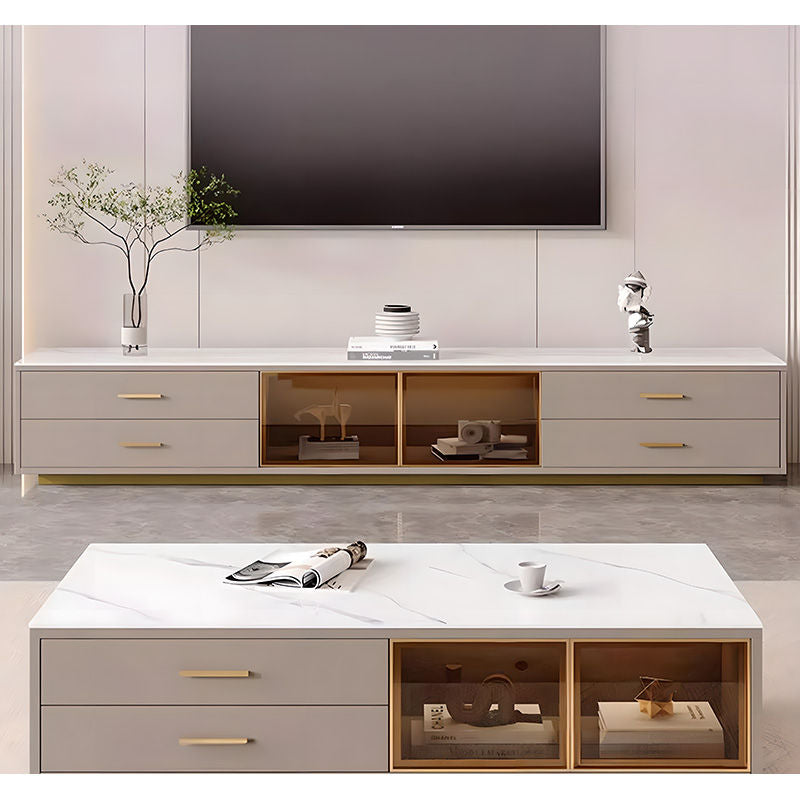 Casaconer | テレビ台・セラミック・おしゃれ・モダン・ローボード・ほぼ完成品・テレビボード・セラミック天板