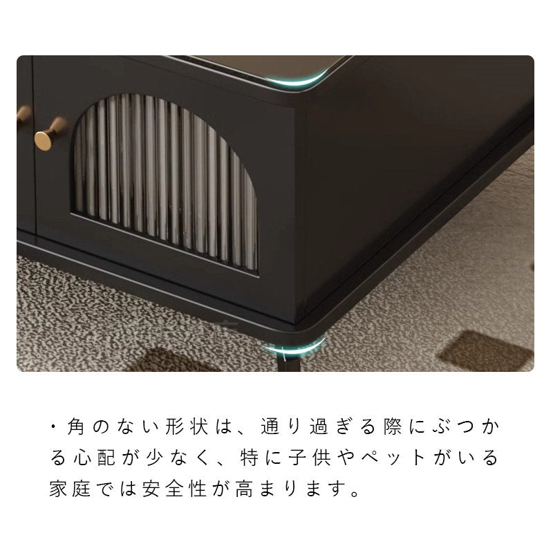 Casaconer | テーブル・セラミックテーブル・ガラス・北欧・おしゃれ・シンプル・かわいい・リビングテーブル・リビング・一人暮らし