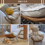 Casaconer | 要組立品・高座椅子・ハイバック・高耐久・座椅子・1人掛け・チェア・チェアー・1P・ソファ・椅子・イス・脚付き・北欧・一人暮らし・おしゃれ・韓国・シングル・デザインチェア・肘掛け・チェア・イス