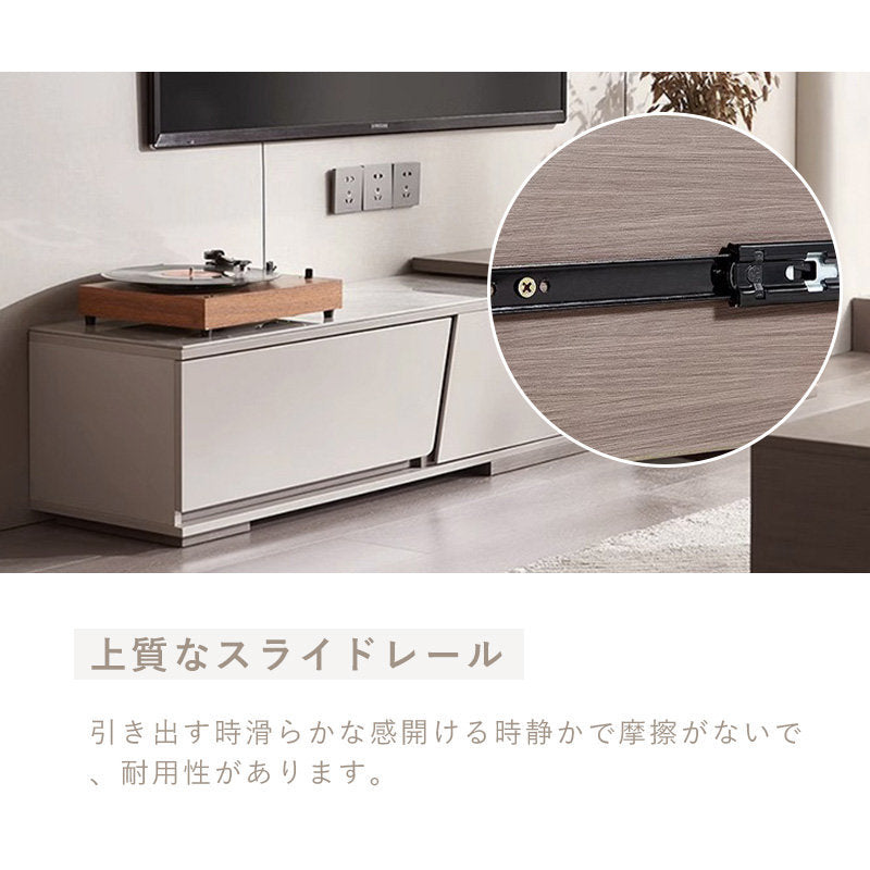 Casaconer | 伸縮・セラミック・セラミック天板・シンプル・おしゃれ・北欧・韓国・テレビ台・リビング収納・収納棚・幅165