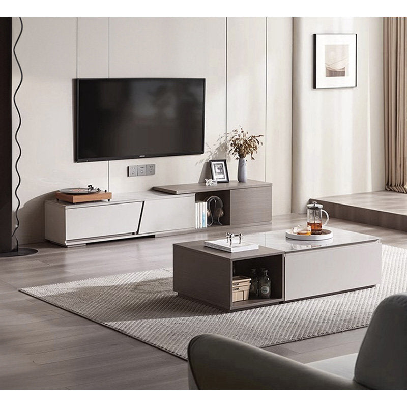 Casaconer | 伸縮・セラミック・セラミック天板・シンプル・おしゃれ・北欧・韓国・テレビ台・リビング収納・収納棚・幅165