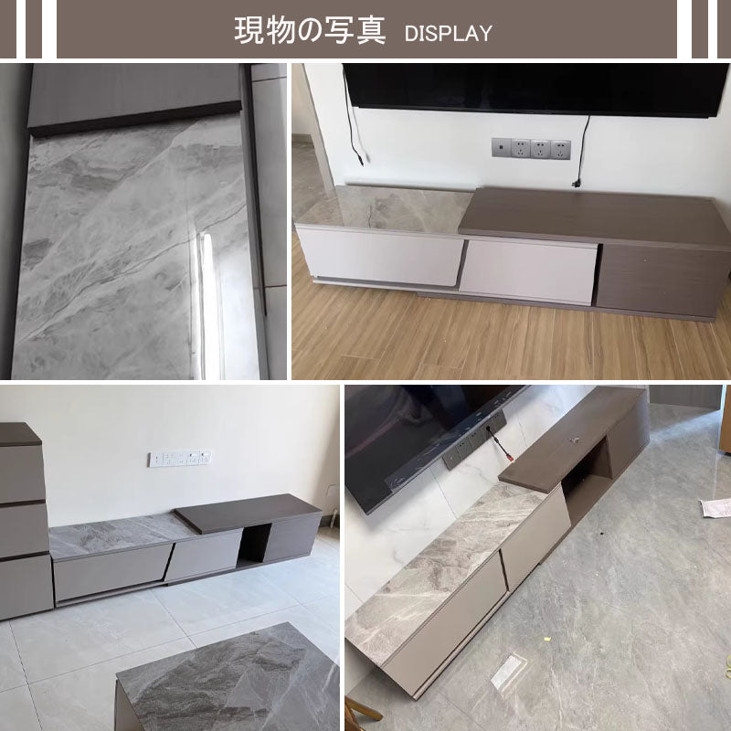 Casaconer | 伸縮・セラミック・セラミック天板・シンプル・おしゃれ・北欧・韓国・テレビ台・リビング収納・収納棚・幅165