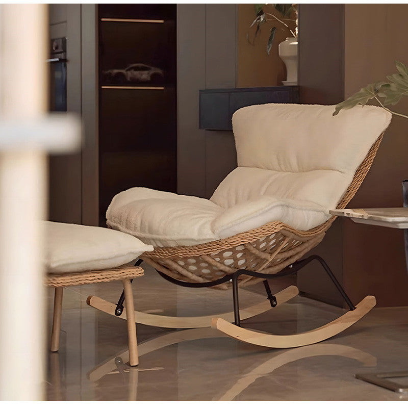 ロッキングチェア,パーソナルチェア,1人掛け,ソファ,ソファー,ラタン,ナチュラル,1人暮らし,おしゃれ,のんびり