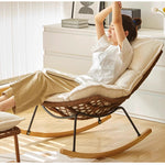 ロッキングチェア,パーソナルチェア,1人掛け,ソファ,ソファー,ラタン,ナチュラル,1人暮らし,おしゃれ,快適