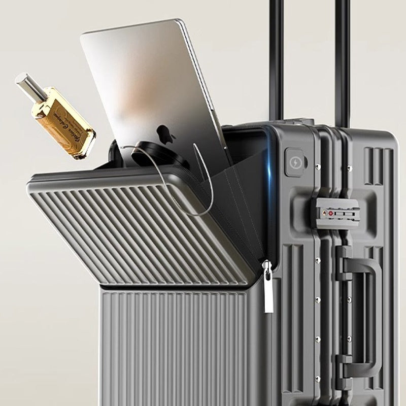 Casaconer | スーツケース・キャリーケース・軽量・静音キャスター・ダブルファスナー・大容量・旅行・出張