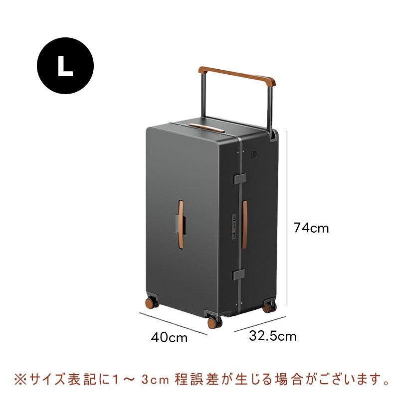 Casaconer | スーツケース・キャリーケース・軽量・静音キャスター・ダブルファスナー・大容量・旅行・出張