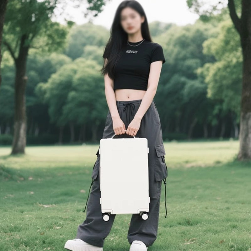 Casaconer | スーツケース・キャリーケース・軽量・静音キャスター・ダブルファスナー・大容量・旅行・出張