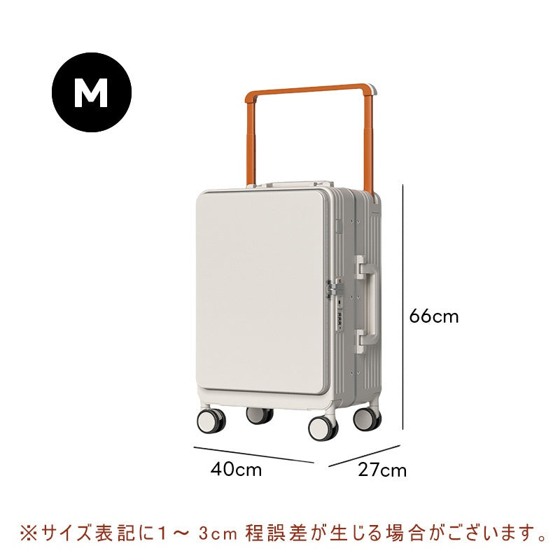 Casaconer | スーツケース・キャリーケース・軽量・静音キャスター・ダブルファスナー・大容量・旅行・出張