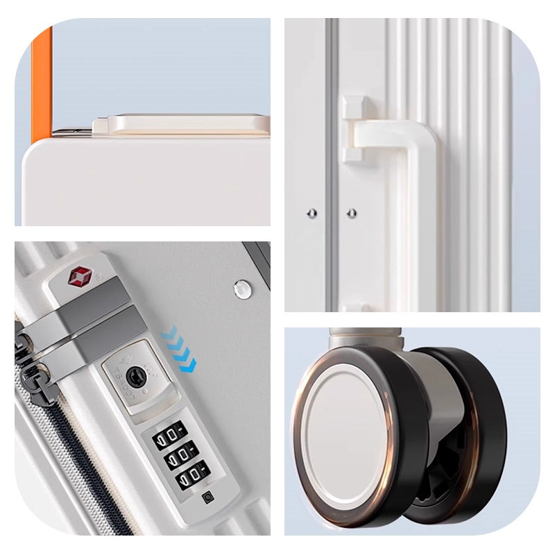 Casaconer | スーツケース・キャリーケース・軽量・静音キャスター・ダブルファスナー・大容量・旅行・出張