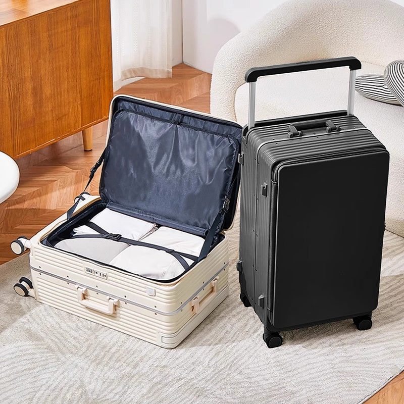 Casaconer | スーツケース・キャリーケース・軽量・静音キャスター・ダブルファスナー・大容量・旅行・出張