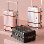 Casaconer | スーツケース・キャリーケース・軽量・静音キャスター・ダブルファスナー・大容量・旅行・出張