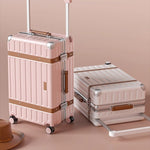 Casaconer | スーツケース・キャリーケース・軽量・静音キャスター・ダブルファスナー・大容量・旅行・出張