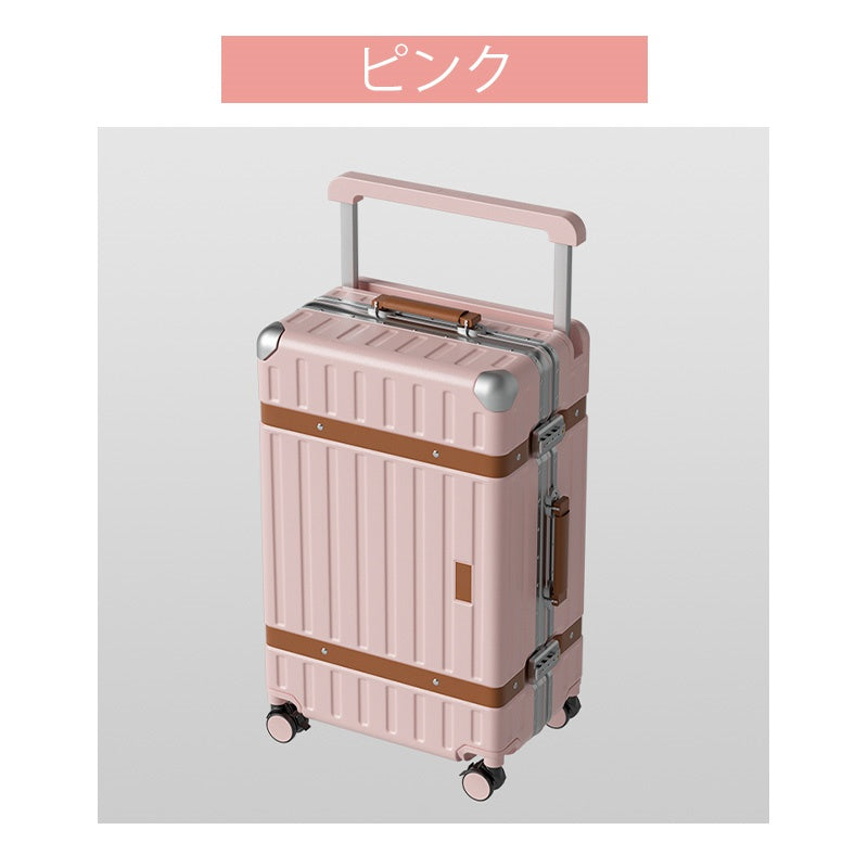 Casaconer | スーツケース・キャリーケース・軽量・静音キャスター・ダブルファスナー・大容量・旅行・出張