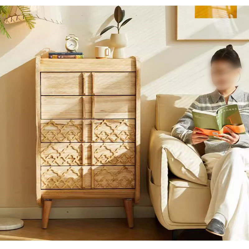 収納棚・おしゃれ・脚付き・北欧・キャビネット・大容量・扉付き・食器収納