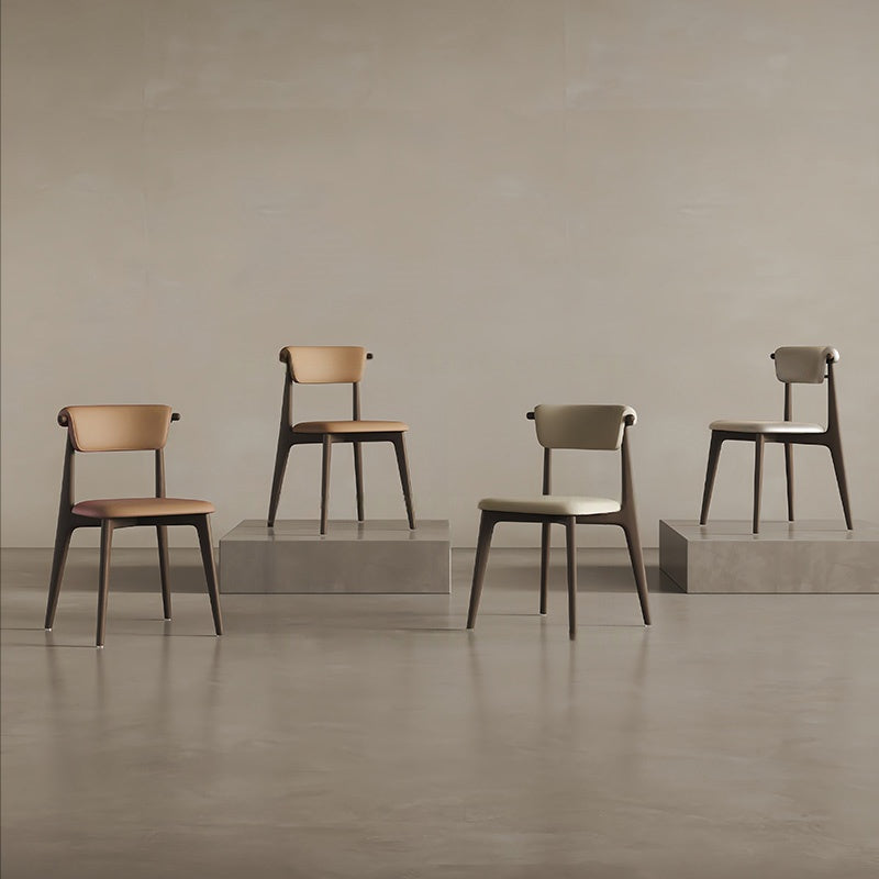 ダイニングチェア 4脚セット 2脚セット チェア 完成品 北欧 木 天然木 無垢材 ダイニング ダイニングチェアー 椅子 食卓椅子 レザー 木製 クッション おしゃれ ナチュラル 座り心地 韓国風 ウッドチェア 合皮