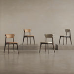 ダイニングチェア 4脚セット 2脚セット チェア 完成品 北欧 木 天然木 無垢材 ダイニング ダイニングチェアー 椅子 食卓椅子 レザー 木製 クッション おしゃれ ナチュラル 座り心地 韓国風 ウッドチェア 合皮