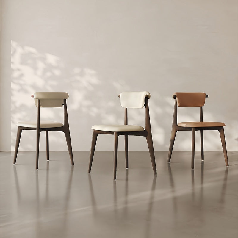 ダイニングチェア 4脚セット 2脚セット チェア 完成品 北欧 木 天然木 無垢材 ダイニング ダイニングチェアー 椅子 食卓椅子 レザー 木製 クッション おしゃれ ナチュラル 座り心地 韓国風 ウッドチェア 合皮