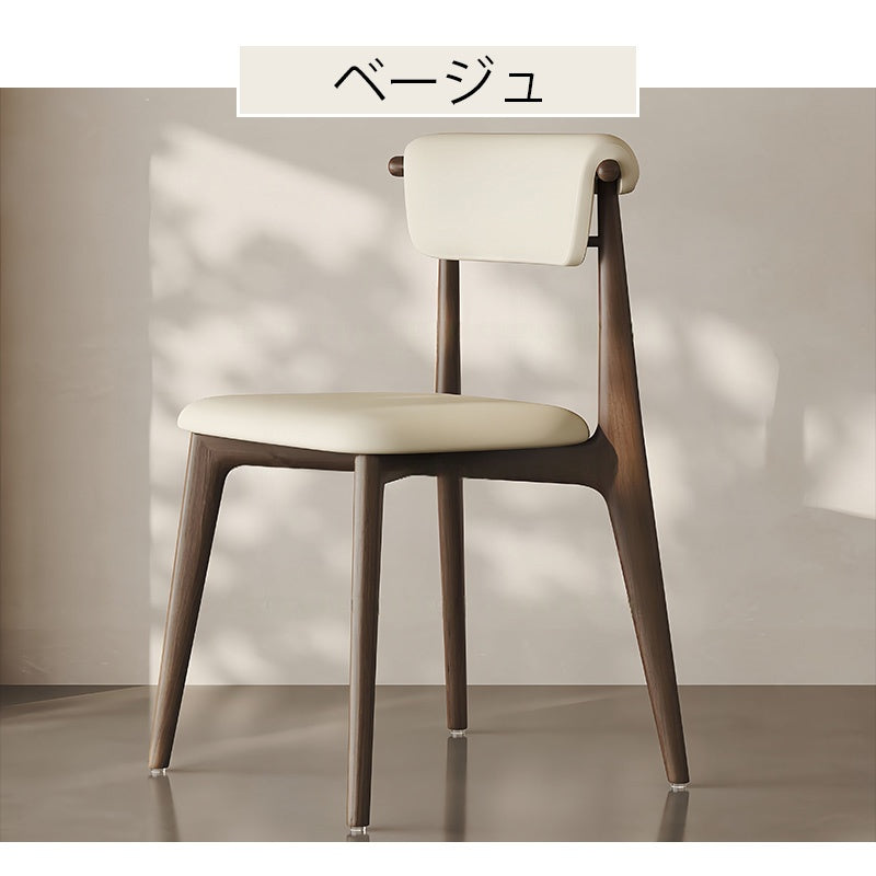 ダイニングチェア 4脚セット 2脚セット チェア 完成品 北欧 木 天然木 無垢材 ダイニング ダイニングチェアー 椅子 食卓椅子 レザー 木製 クッション おしゃれ ナチュラル 座り心地 韓国風 ウッドチェア 合皮