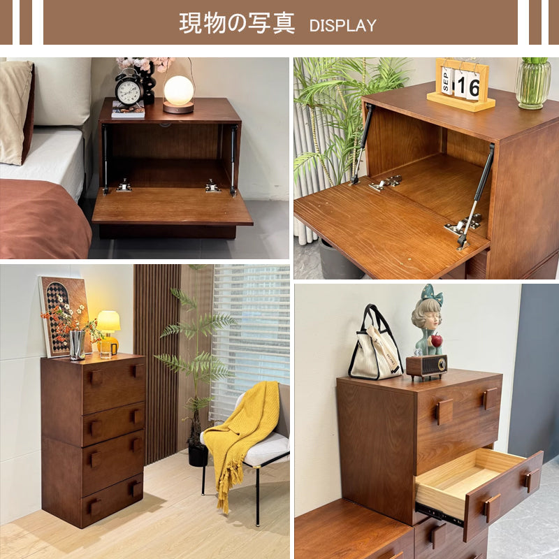 Casaconer | 収納棚・おしゃれ・北欧・キャビネット・木製・扉付き・大容量・食器収納