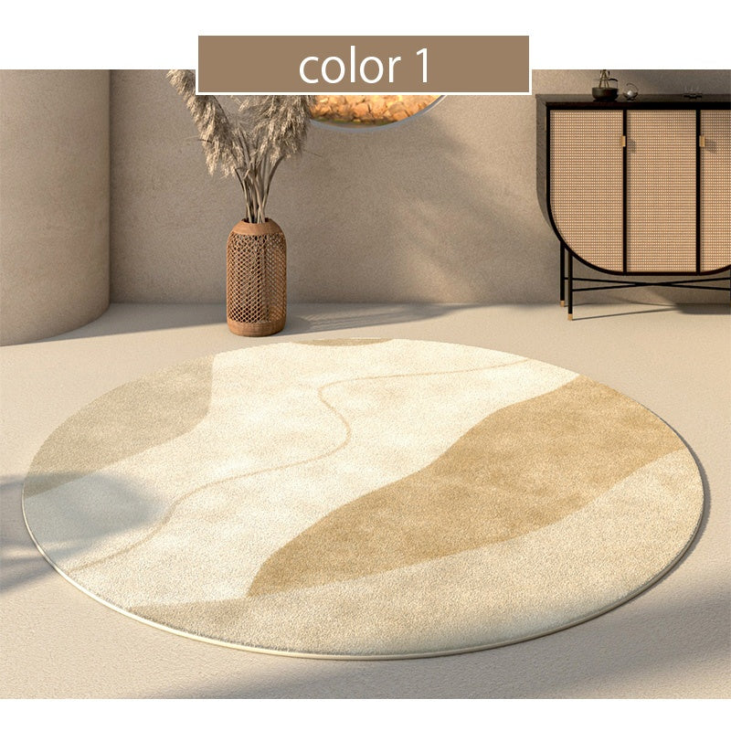 カーペット 洗える おしゃれ 洗濯機 オールシーズン対応 滑り止め ラグ マット ラグマット 100 160 200 3畳 北欧デザイン ラグマット 絨毯 リビング 寝室 子供部屋 床暖房対応 室内用 丸型