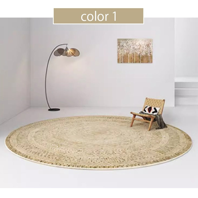 カーペット 洗える おしゃれ 洗濯機 オールシーズン対応 滑り止め ラグ マット ラグマット 100 160 200 3畳 北欧デザイン ラグマット 絨毯 リビング 寝室 子供部屋 床暖房対応 室内用丸型
