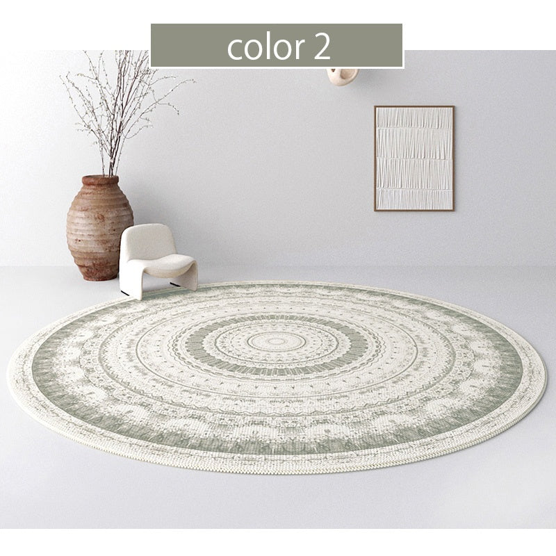 カーペット 洗える おしゃれ 洗濯機 オールシーズン対応 滑り止め ラグ マット ラグマット 100 160 200 3畳 北欧デザイン ラグマット 絨毯 リビング 寝室 子供部屋 床暖房対応 室内用丸型